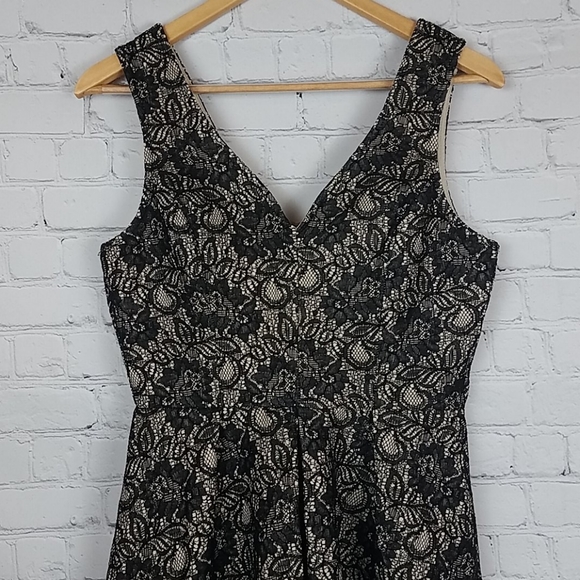 Blue Rain All Over Lace Dress - Picture 2 of 5